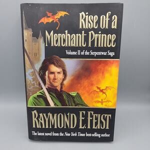 Rise of a Merchant Prince – Raymond E. Feist, First Edition, 1995, Hardcover